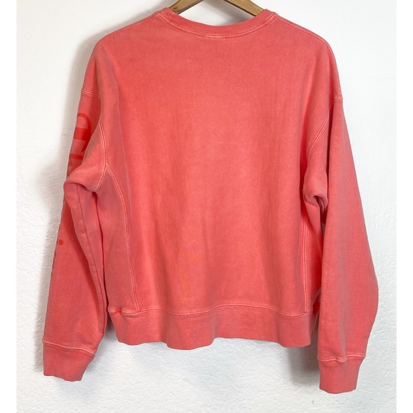 CHAMPION Coral Dyed Crewneck Pullover Sweater - Picture 3 of 4